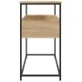 Mesa consola madera de ingeniería roble Sonoma 100x40x75 cm de , Mesas auxiliares - Ref: Foro24-834151, Precio: 66,68 €, Desc...