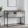 Mesa consola madera de ingeniería gris Sonoma 100x40x75 cm de , Mesas auxiliares - Ref: Foro24-834153, Precio: 72,61 €, Descu...