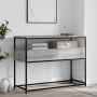 Mesa consola madera de ingeniería gris Sonoma 100x40x75 cm by , Side tables - Ref: Foro24-834153, Price: 73,71 €, Discount: %