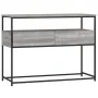 Mesa consola madera de ingeniería gris Sonoma 100x40x75 cm de , Mesas auxiliares - Ref: Foro24-834153, Precio: 72,61 €, Descu...