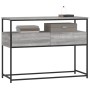 Mesa consola madera de ingeniería gris Sonoma 100x40x75 cm by , Side tables - Ref: Foro24-834153, Price: 73,71 €, Discount: %