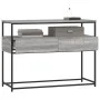 Mesa consola madera de ingeniería gris Sonoma 100x40x75 cm de , Mesas auxiliares - Ref: Foro24-834153, Precio: 72,61 €, Descu...
