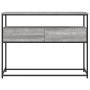 Mesa consola madera de ingeniería gris Sonoma 100x40x75 cm de , Mesas auxiliares - Ref: Foro24-834153, Precio: 73,62 €
