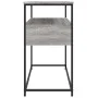 Mesa consola madera de ingeniería gris Sonoma 100x40x75 cm de , Mesas auxiliares - Ref: Foro24-834153, Precio: 72,61 €, Descu...