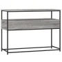 Mesa consola madera de ingeniería gris Sonoma 100x40x75 cm de , Mesas auxiliares - Ref: Foro24-834153, Precio: 72,61 €, Descu...