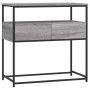 Mesa consola madera de ingeniería gris Sonoma 75x40x75 cm by , Side tables - Ref: Foro24-834158, Price: 58,59 €, Discount: %