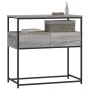 Ingenieurholz-Konsolentisch in Sonoma-Grau 75x40x75 cm von , Seitentische - Ref: Foro24-834158, Preis: 57,86 €, Rabatt: %