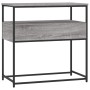 Mesa consola madera de ingeniería gris Sonoma 75x40x75 cm by , Side tables - Ref: Foro24-834158, Price: 58,59 €, Discount: %