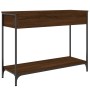 Ingenieurholz-Konsolentisch in Eichenbraun 100x34,5x75 cm von , Seitentische - Ref: Foro24-834164, Preis: 78,07 €, Rabatt: %