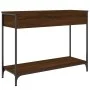 Ingenieurholz-Konsolentisch in Eichenbraun 100x34,5x75 cm von , Seitentische - Ref: Foro24-834164, Preis: 78,07 €, Rabatt: %