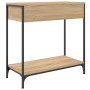 Konsole aus Sonoma-Eichen-Ingenieurholz 75x34,5x75 cm von , Seitentische - Ref: Foro24-834166, Preis: 56,72 €, Rabatt: %