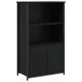 Aparador alto madera de ingeniería negro 62x32x103,5 cm de , Aparadores - Ref: Foro24-834215, Precio: 73,63 €, Descuento: %