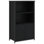 Hoher schwarzer Schrank aus Spanplatte 62x32x103,5 cm von , Sideboards - Ref: Foro24-834215, Preis: 74,72 €, Rabatt: %