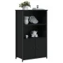Aparador alto madera de ingeniería negro 62x32x103,5 cm de , Aparadores - Ref: Foro24-834215, Precio: 73,63 €, Descuento: %