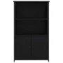Aparador alto madera de ingeniería negro 62x32x103,5 cm de , Aparadores - Ref: Foro24-834215, Precio: 73,63 €, Descuento: %