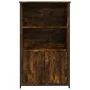 Hoher Schrank aus geräucherter Eichen-Ingenieurholz 62x32x103,5 cm. von , Sideboards - Ref: Foro24-834217, Preis: 61,20 €, Ra...
