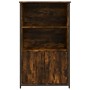 Hoher Schrank aus geräucherter Eichen-Ingenieurholz 62x32x103,5 cm. von , Sideboards - Ref: Foro24-834217, Preis: 61,95 €, Ra...