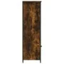 Aparador alto madera de ingeniería roble ahumado 62x32x103,5 cm by , Sideboards - Ref: Foro24-834217, Price: 61,95 €, Discoun...