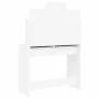 Tocador con espejo blanco brillante 96x39x142 cm de , Tocadores para dormitorios - Ref: Foro24-837578, Precio: 128,73 €, Desc...