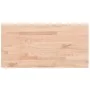 Tablero rectangular de madera maciza de haya 100x50x1,5 cm by , Table tops - Ref: Foro24-3188879, Price: 53,75 €, Discount: %