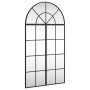 Espejo de pared arco de hierro negro 60x110 cm by , Mirrors - Ref: Foro24-3200606, Price: 130,14 €, Discount: %
