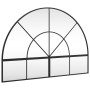 Espejo de pared arco de hierro negro 100x70 cm by , Mirrors - Ref: Foro24-3200610, Price: 124,13 €, Discount: %