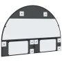 Espejo de pared arco de hierro negro 100x70 cm by , Mirrors - Ref: Foro24-3200610, Price: 121,75 €, Discount: %
