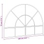 Espejo de pared arco de hierro negro 100x70 cm by , Mirrors - Ref: Foro24-3200610, Price: 124,13 €, Discount: %