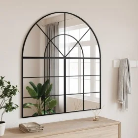 Schwarzer Eisenbogen-Wandspiegel 100x110 cm von , Spiegel - Ref: Foro24-3200612, Preis: 171,22 €, Rabatt: %