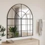 Espejo de pared arco de hierro negro 100x110 cm by , Mirrors - Ref: Foro24-3200612, Price: 171,22 €, Discount: %