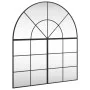 Espejo de pared arco de hierro negro 100x110 cm by , Mirrors - Ref: Foro24-3200612, Price: 171,22 €, Discount: %