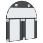 Espejo de pared arco de hierro negro 100x110 cm by , Mirrors - Ref: Foro24-3200612, Price: 172,47 €, Discount: %