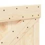 Cabecero de madera maciza de pino 100x104 cm de , Cabeceros y pies de cama - Ref: Foro24-358405, Precio: 48,10 €, Descuento: %