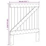 Kopfteil aus massivem Kiefernholz, 90 x 104 cm von , Kopf- und Fußteile - Ref: Foro24-358397, Preis: 39,69 €, Rabatt: %