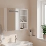 Mueble de baño con espejo y luz LED blanco 60x13x52 cm by , bathroom vanities - Ref: Foro24-357969, Price: 91,32 €, Discount: %