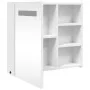 Badezimmerschrank mit Spiegel und LED-Licht weiß 60x13x52 cm von , Badezimmerwaschtische - Ref: Foro24-357969, Preis: 89,90 €...