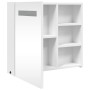 Mueble de baño con espejo y luz LED blanco 60x13x52 cm by , bathroom vanities - Ref: Foro24-357969, Price: 91,32 €, Discount: %