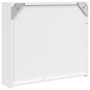 Badezimmerschrank mit Spiegel und LED-Licht weiß 60x13x52 cm von , Badezimmerwaschtische - Ref: Foro24-357969, Preis: 91,32 €...