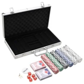 Juego de fichas de póker 300 piezas 11,5 g by , Poker cases and chips - Ref: Foro24-80416, Price: 37,86 €, Discount: %