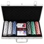 Juego de fichas de póker 300 piezas 11,5 g de , Estuches y fichas de póquer - Ref: Foro24-80416, Precio: 37,98 €, Descuento: %