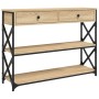 Mesa consola madera de ingeniería roble Sonoma 100x28x75 cmm by , Side tables - Ref: Foro24-834191, Price: 80,56 €, Discount: %
