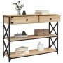 Konsole aus Sonoma-Eichen-Ingenieurholz 100x28x75 cm von , Seitentische - Ref: Foro24-834191, Preis: 80,56 €, Rabatt: %
