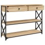 Konsole aus Sonoma-Eichen-Ingenieurholz 100x28x75 cm von , Seitentische - Ref: Foro24-834191, Preis: 80,56 €, Rabatt: %