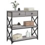 Konsolentisch aus Sonoma-Eichenholzoptik, 75x28x75 cm. von , Seitentische - Ref: Foro24-834198, Preis: 89,23 €, Rabatt: %