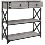 Konsolentisch aus Sonoma-Eichenholzoptik, 75x28x75 cm. von , Seitentische - Ref: Foro24-834198, Preis: 89,23 €, Rabatt: %