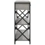 Mesa consola madera de ingeniería gris Sonoma 75x28x75 cm by , Side tables - Ref: Foro24-834198, Price: 90,69 €, Discount: %
