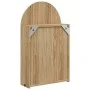 Mueble de baño con espejo arqueado y luz LED roble 42x13x70 cm by , bathroom vanities - Ref: Foro24-357976, Price: 101,36 €, ...