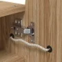 Mueble de baño con espejo arqueado y luz LED roble 42x13x70 cm by , bathroom vanities - Ref: Foro24-357976, Price: 101,36 €, ...