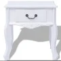 Nightstands 2 units white MDF by vidaXL, Side tables - Ref: Foro24-242750, Price: 152,63 €, Discount: %