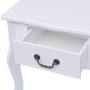 Mesitas de noche 2 unidades MDF blanca de vidaXL, Mesas auxiliares - Ref: Foro24-242750, Precio: 155,13 €, Descuento: %